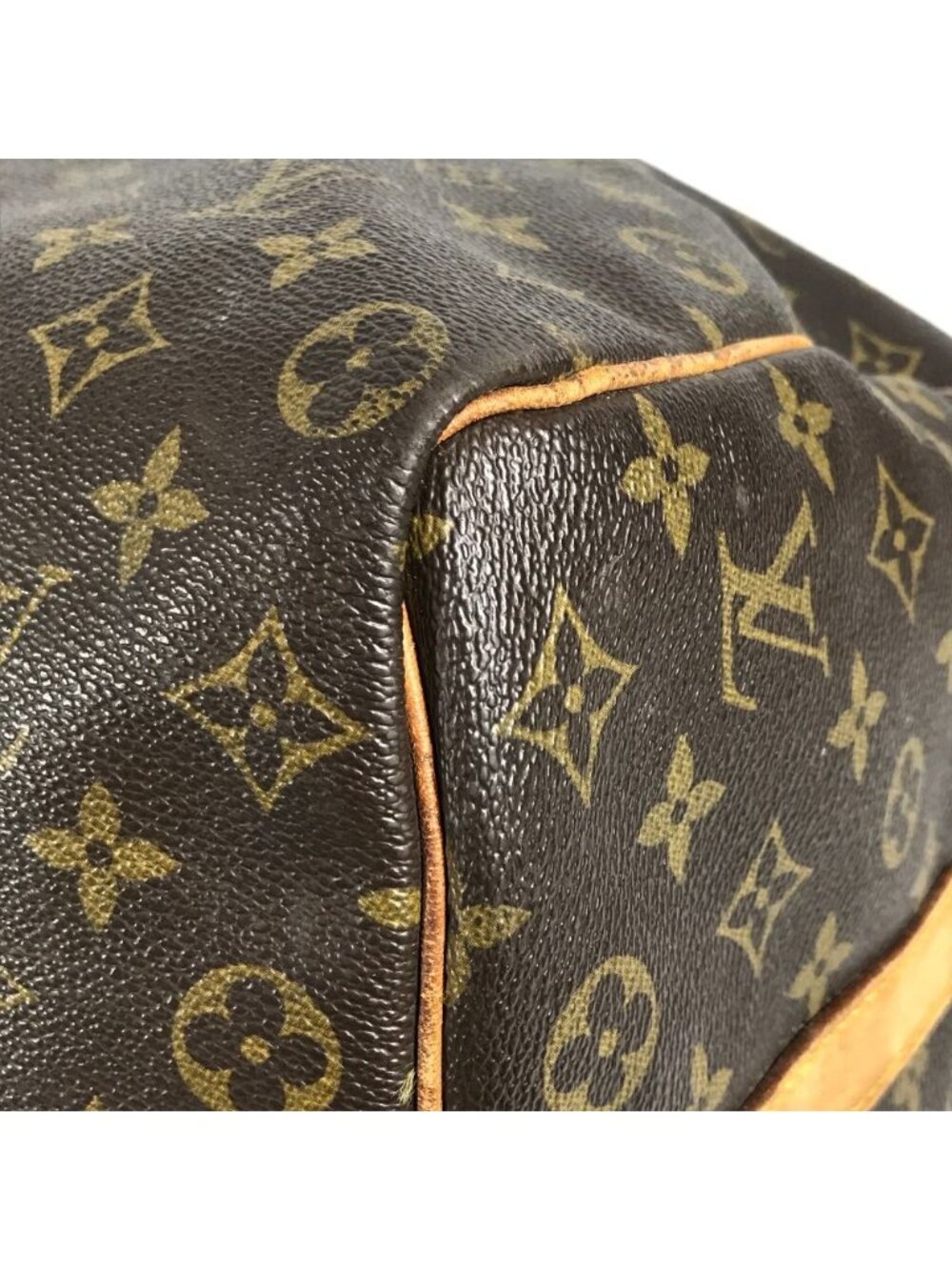 Louis Vuitton Boston Bag Keepall Bandouliere 50 Monogram Canvas Brown - Picture 6 of 9